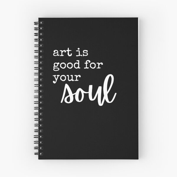 Item preview, Art is Good for Your Soul - black and white designed and sold by thephoenixsoul.