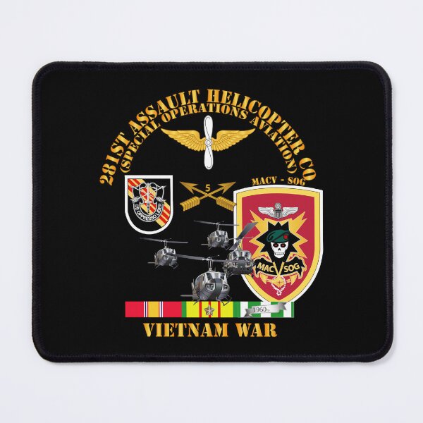 Item preview, Army - 281st AHC MAC V SOG w SVC designed and sold by Military Insignia Products.