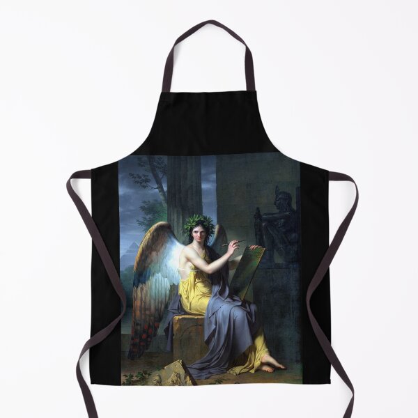 Item preview, Clio (Kleio), Greek Muse of History 1800 Charles Meynier designed and sold by RocketshipRetro.