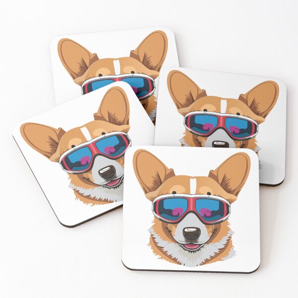 Item preview, Ski Corgi designed and sold by Corgi-at-night.