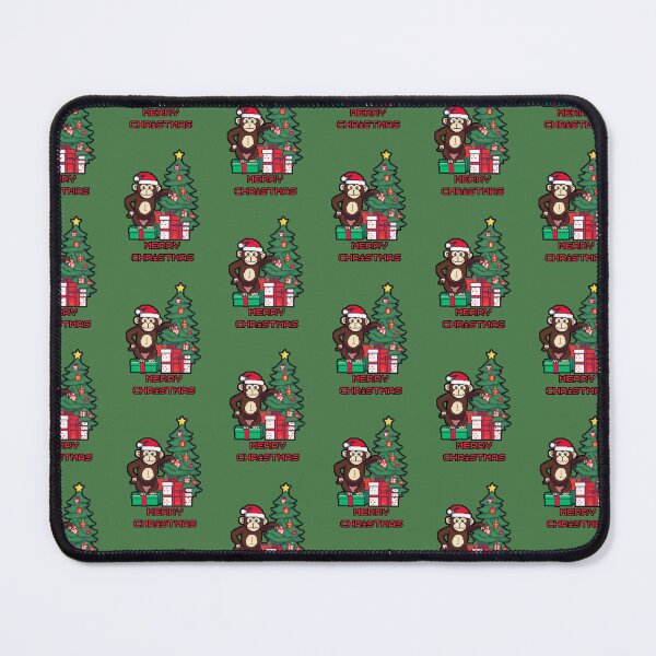Item preview, MONKEY MERRY CHRISTMAS PIXELART designed and sold by HATIM Belamin.