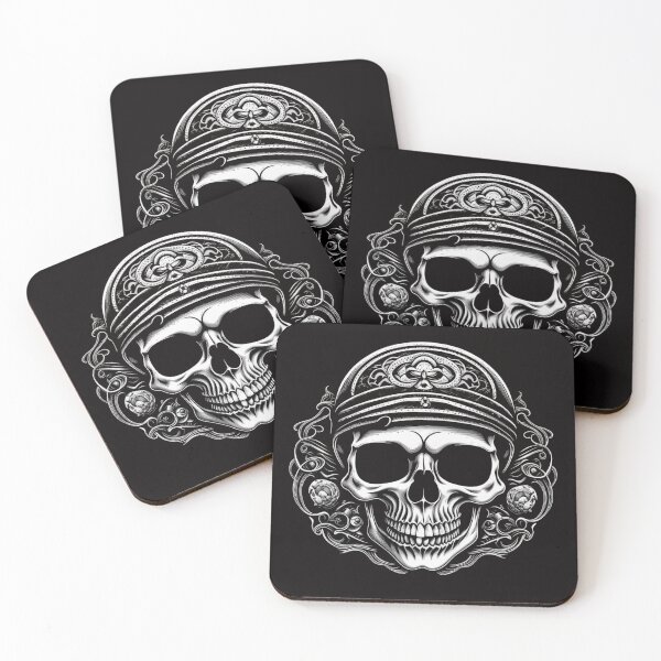 Item preview, Biker Skull designed and sold by All Year Round.