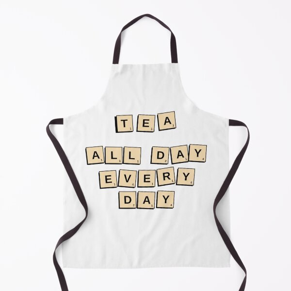 Item preview, Tea all day every day - Scrabble style designed and sold by suntra.