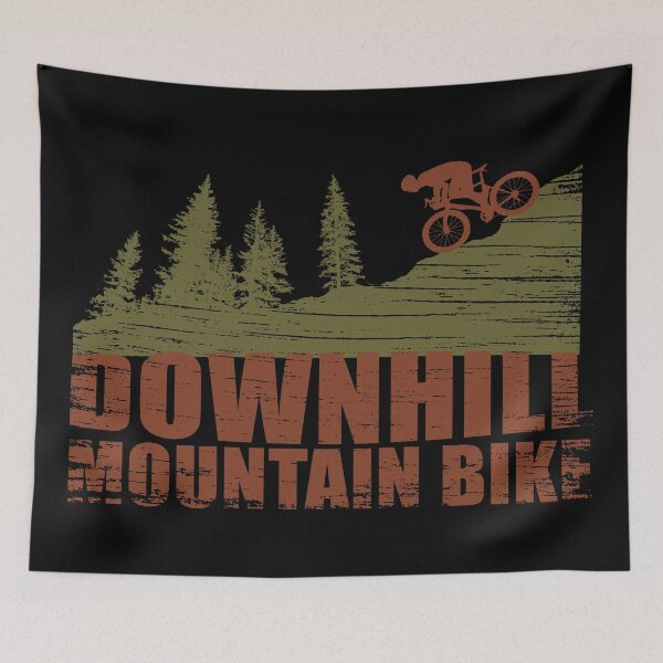 Item preview, Downhill trail rider cool mtb bike biker riding designed and sold by Alexaltay.
