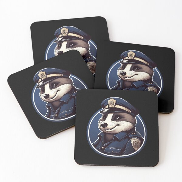 Item preview, Badger Police designed and sold by Soulskier.