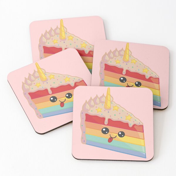 Item preview, Kawaii Unicorn Cake designed and sold by MistyMortal.