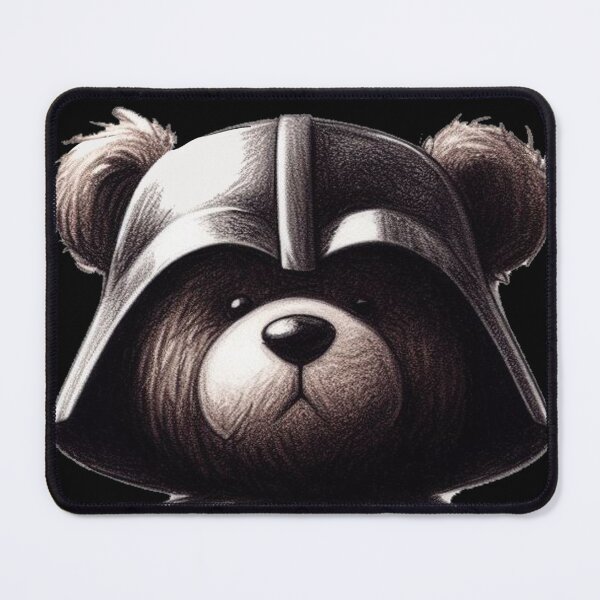 Item preview, Teddy Bear sticker as Daft Vador designed and sold by carlarmes.