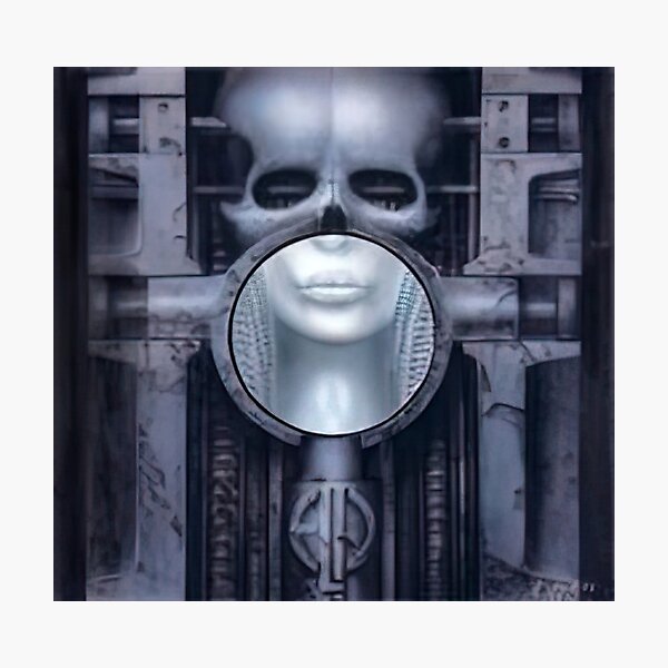 Item preview, hans ruedi giger surrealism art designed and sold by The art world.