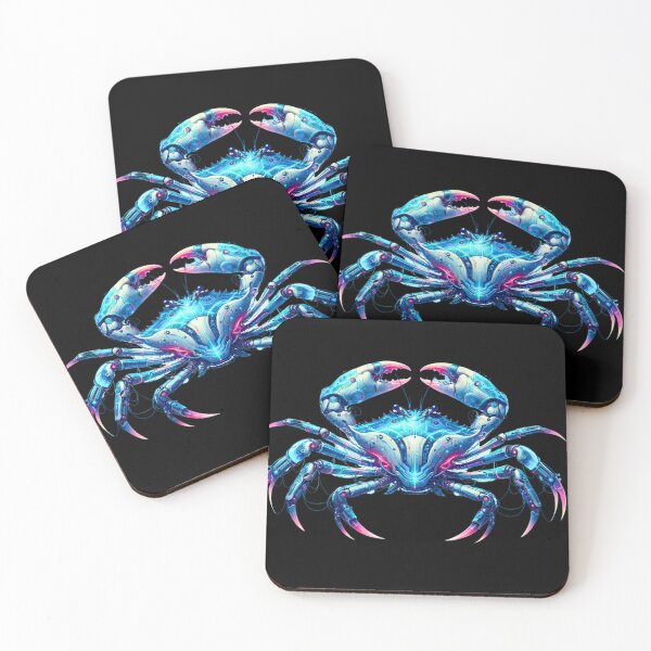 Item preview, Cyber Claw - Neon Crab designed and sold by MrAI-Store.