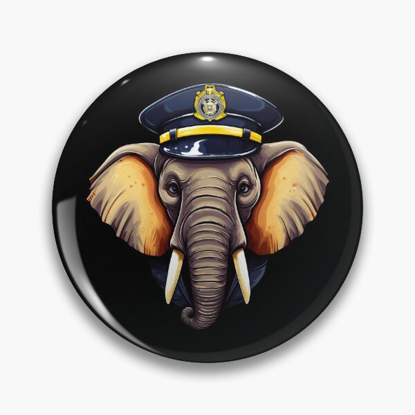 Item preview, Police elephant designed and sold by Soulskier.