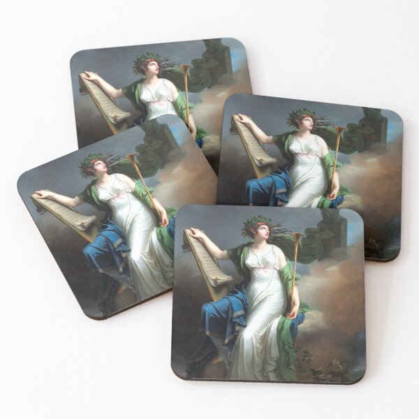 Item preview, Calliope (Kalliópē), Greek Muse of Epic Poetry 1798 Charles Meynier designed and sold by RocketshipRetro.