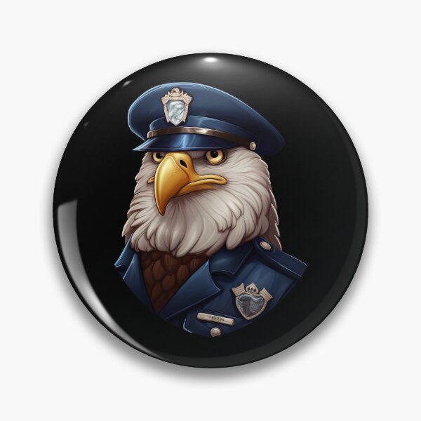 Item preview, Police owl designed and sold by Soulskier.