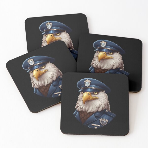 Item preview, Police owl designed and sold by Soulskier.