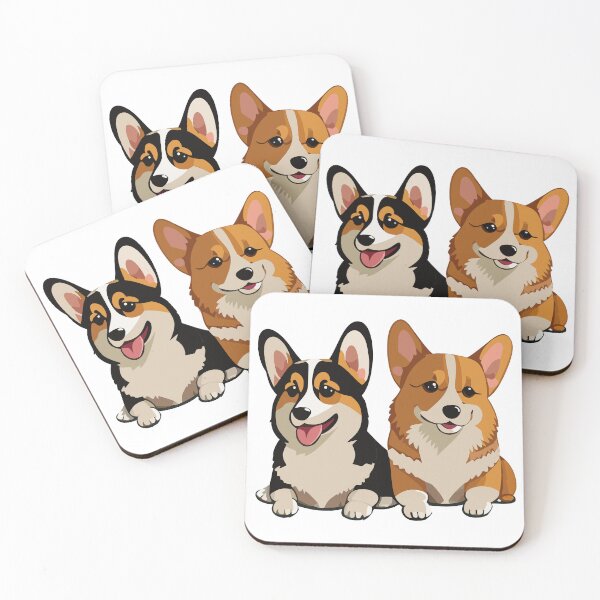 Artikelvorschau, Corgis entworfen und verkauft von Corgi-at-night.