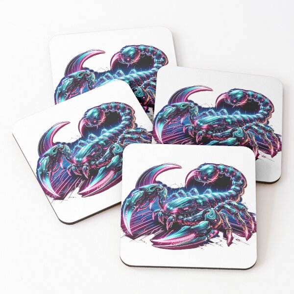 Item preview, Stinger Synth - Neon Scorpion designed and sold by MrAI-Store.