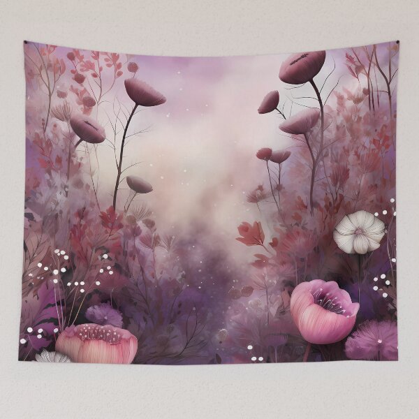 Item preview, Watercolor enchanted flowers designed and sold by haroulita.