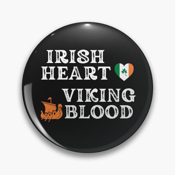 Item preview,  Irish Heart Viking Blood. Gift Ideas.Bright text. designed and sold by LindaLG.