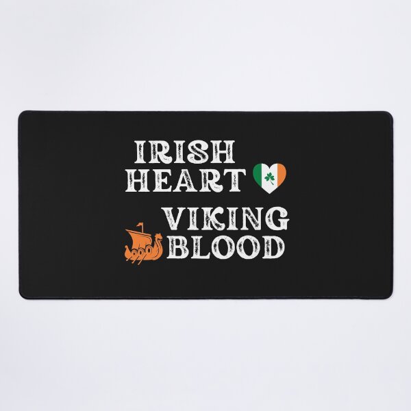 Item preview,  Irish Heart Viking Blood. Gift Ideas.Bright text. designed and sold by LindaLG.
