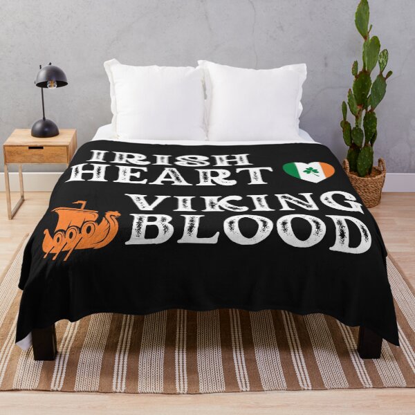 Item preview,  Irish Heart Viking Blood. Gift Ideas.Bright text. designed and sold by LindaLG.