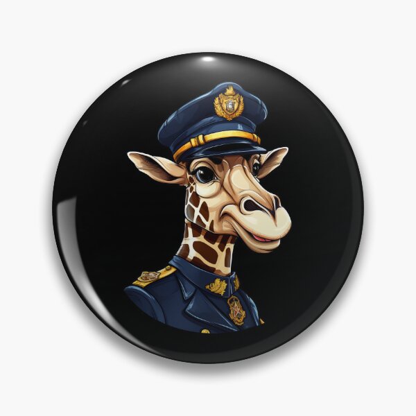 Item preview, Giraffe policewoman designed and sold by Soulskier.