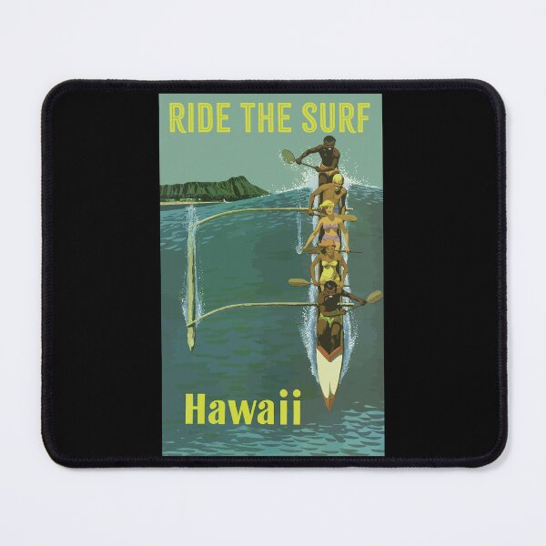 Item preview, Hawaii - Ride the Surf designed and sold by Kirkhamdesigns.