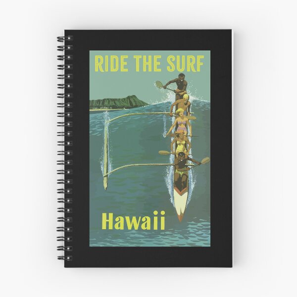 Item preview, Hawaii - Ride the Surf designed and sold by Kirkhamdesigns.