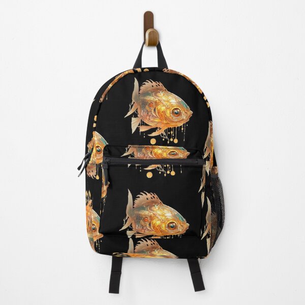 Item preview, Adorable Golden Fish designed and sold by Anastasiia Yurevych.