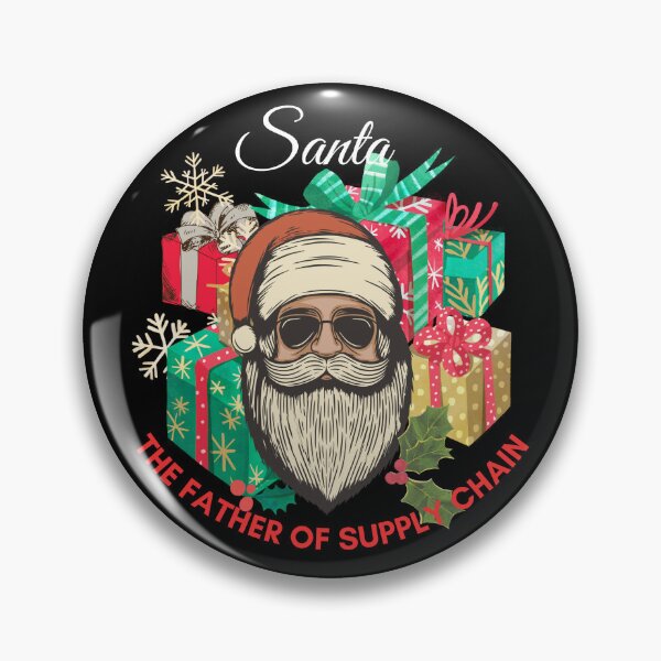 Item preview, Santa, the father and founder of supply chain, supply chain christmas designed and sold by NoetherSym.