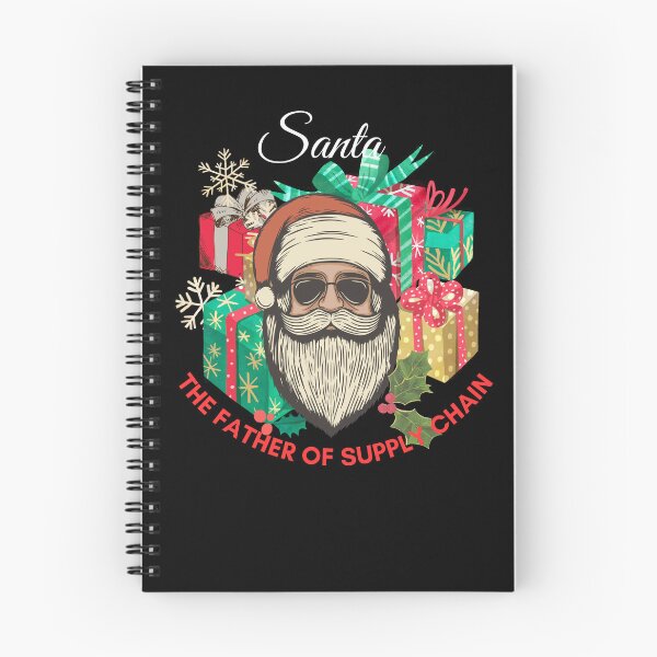 Item preview, Santa, the father and founder of supply chain, supply chain christmas designed and sold by NoetherSym.