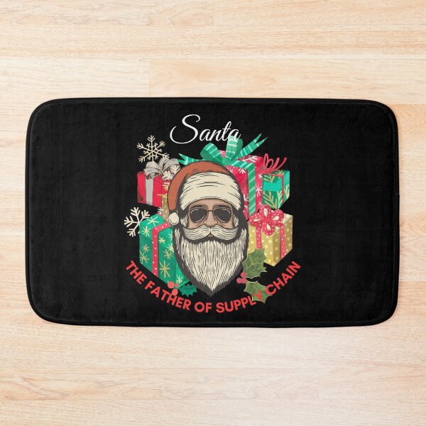 Item preview, Santa, the father and founder of supply chain, supply chain christmas designed and sold by NoetherSym.