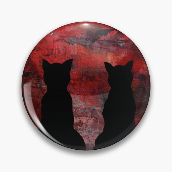 Item preview, Black Cats "In the Shadow of the 2 Cats " designed and sold by DeDesign Collective.