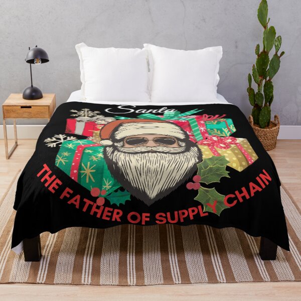 Item preview, Santa, the father and founder of supply chain, supply chain christmas designed and sold by NoetherSym.