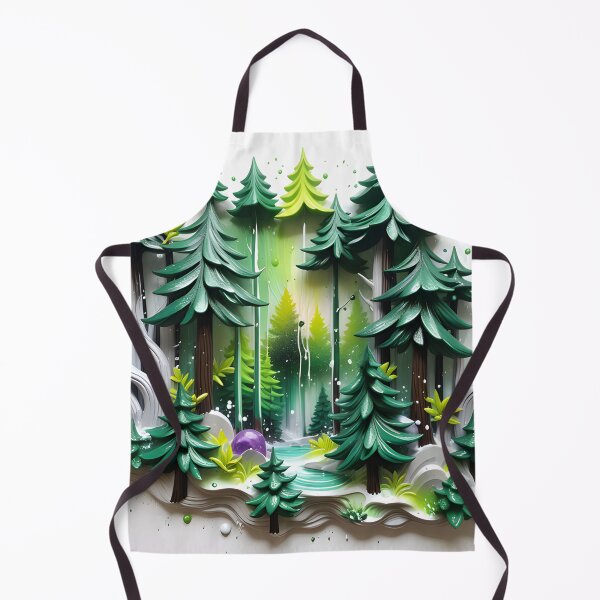 Item preview, Realistic delicate 3D wild forest - expressive botanical pattern. designed and sold by My-fake-places.