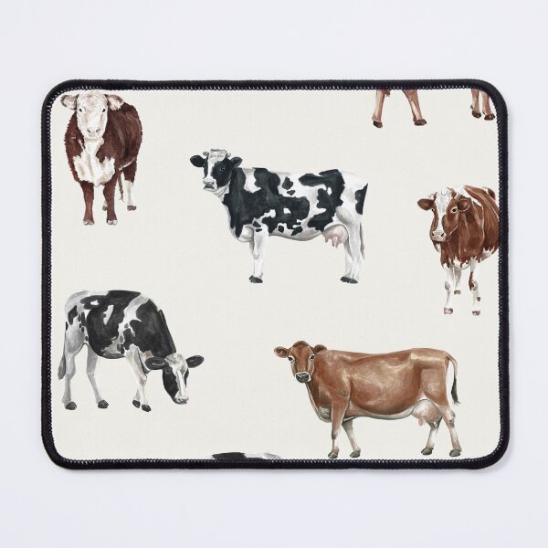 Item preview, Watercolor Cows designed and sold by cateandrainn.