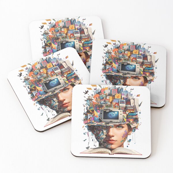 Item preview, Surreal Pixelated Code Collage T-Shirt designed and sold by Attire mukashaf.