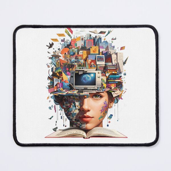Item preview, Surreal Pixelated Code Collage T-Shirt designed and sold by Attire mukashaf.
