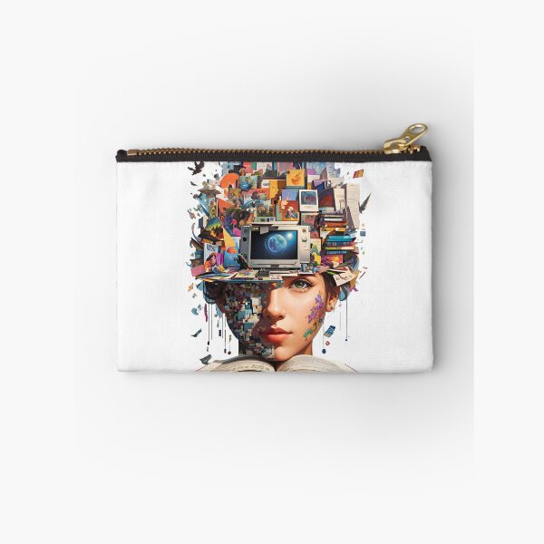 Item preview, Surreal Pixelated Code Collage T-Shirt designed and sold by Attire mukashaf.