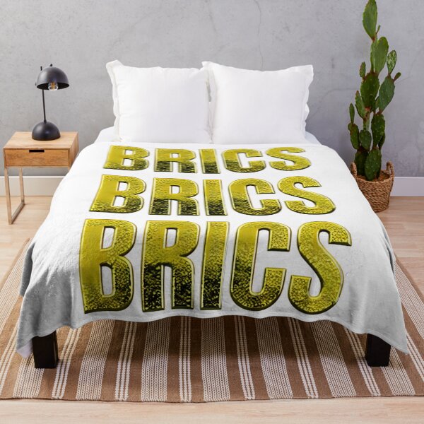 Item preview, Gold ingots forming the word BRICS designed and sold by studio468.