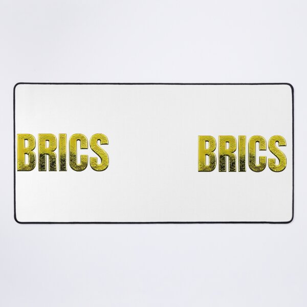 Item preview, Gold ingots forming the word BRICS designed and sold by studio468.