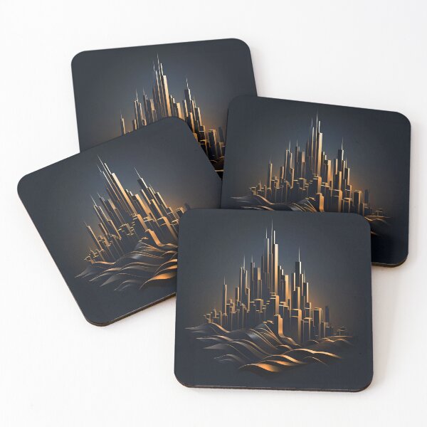 Item preview, "City Rhythms in Abstraction" designed and sold by Art-Vortex-fr.