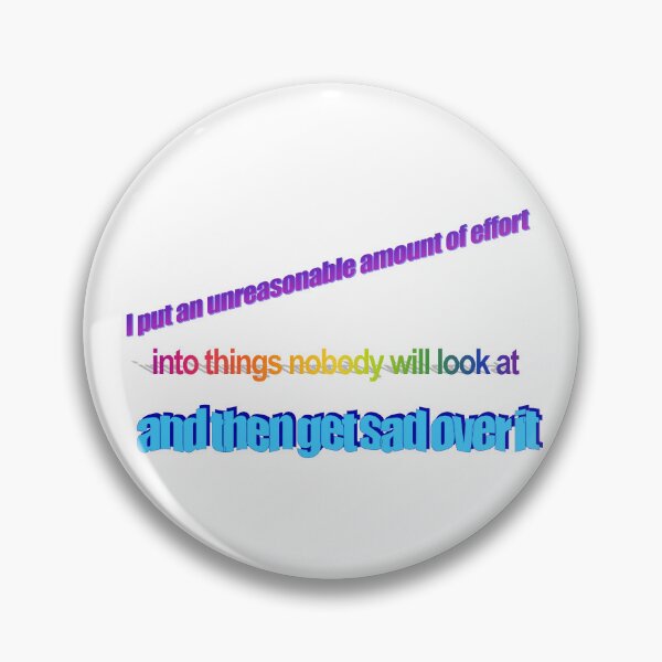 Item preview, unreasonable effort designed and sold by Jamie J.