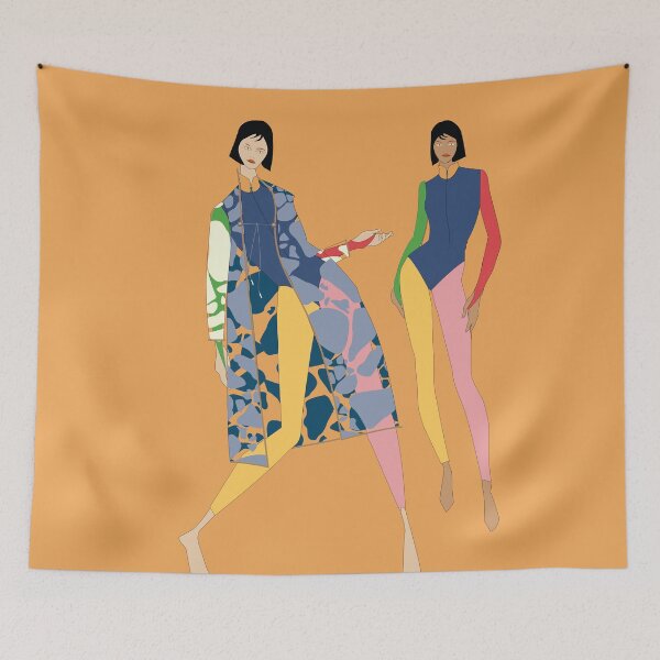 Item preview, Elegance in Motion (orange background) designed and sold by Joseph Bangsund.