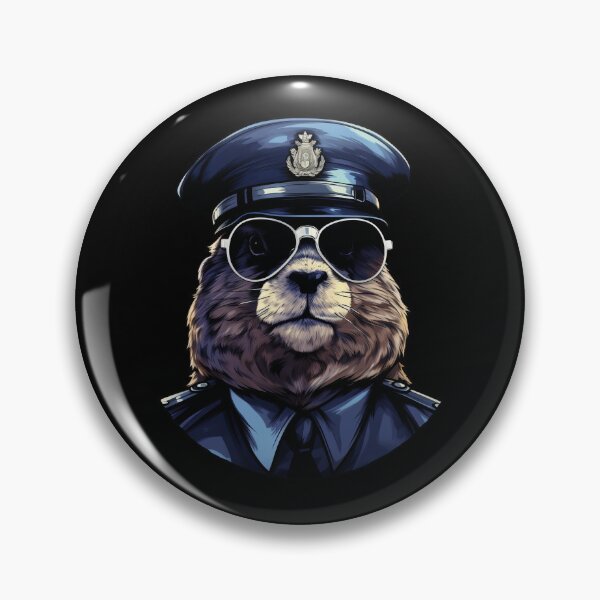 Item preview, Marmot policeman designed and sold by Soulskier.
