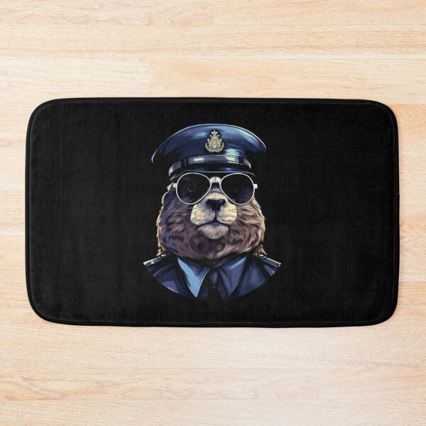 Item preview, Marmot policeman designed and sold by Soulskier.