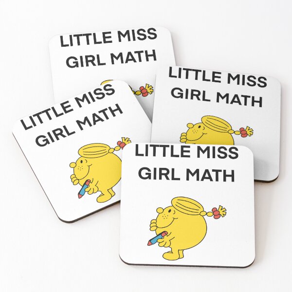 Item preview, Little miss girl math designed and sold by RetroVisions.