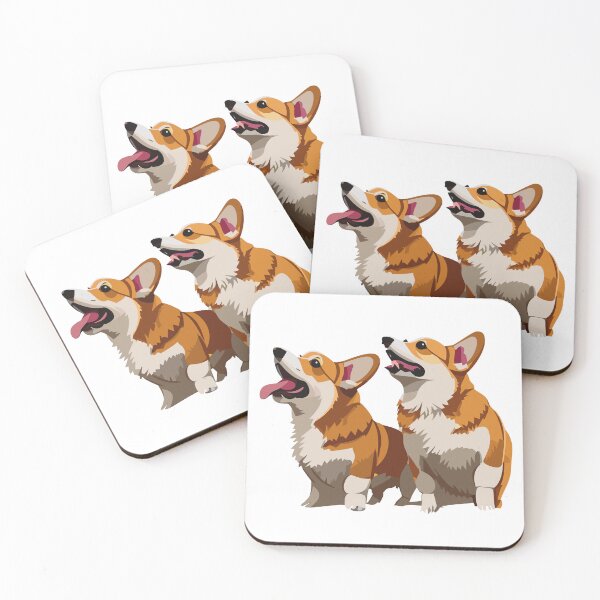 Aperçu de l'œuvre Corgis créée et vendue par Corgi-at-night.