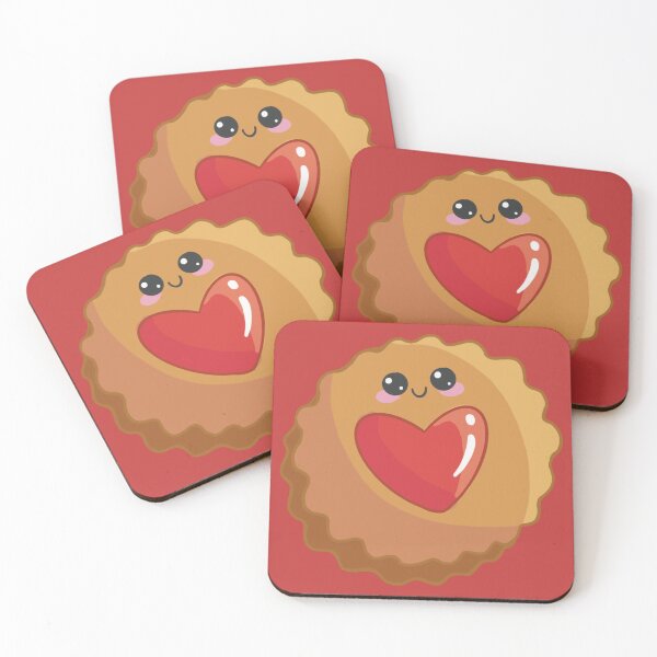Item preview, Kawaii Jammy Dodger designed and sold by MistyMortal.