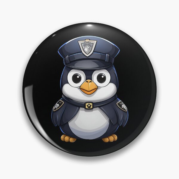 Item preview, Police Penguin designed and sold by Soulskier.