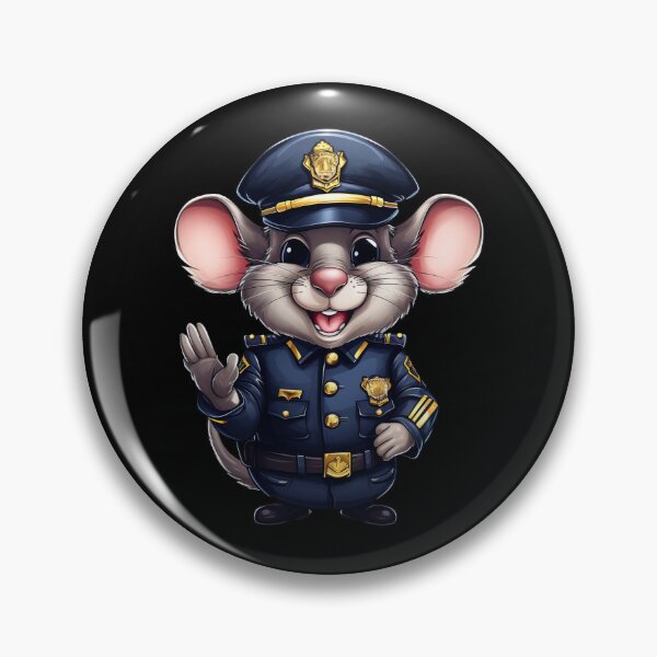 Item preview, Police rat designed and sold by Soulskier.
