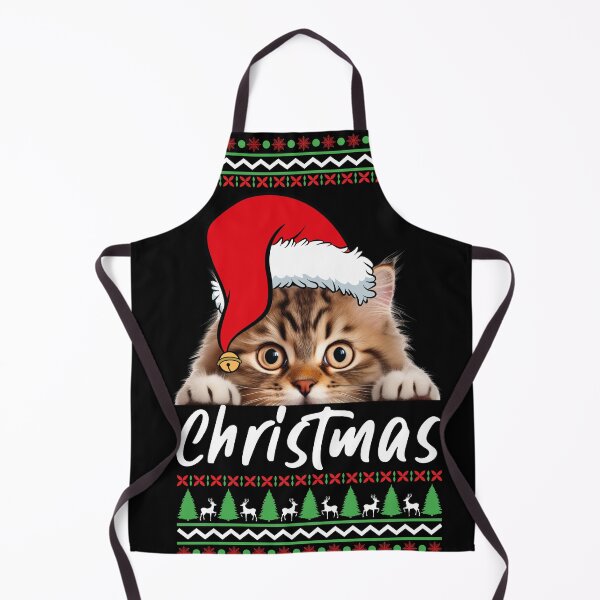 Item preview, Funny Cat Christmas Funny Cat Lover Christmas designed and sold by Zikozaki.